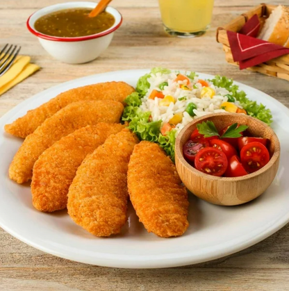 Filetes Empanizados Del Día 5 Kg - .