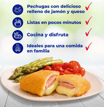 Pechuga Cordon Blue Pilgrim's 1.4 Kg - .