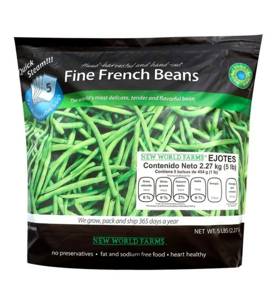 Ejotes Fine French Beans 2.27 Kg - .
