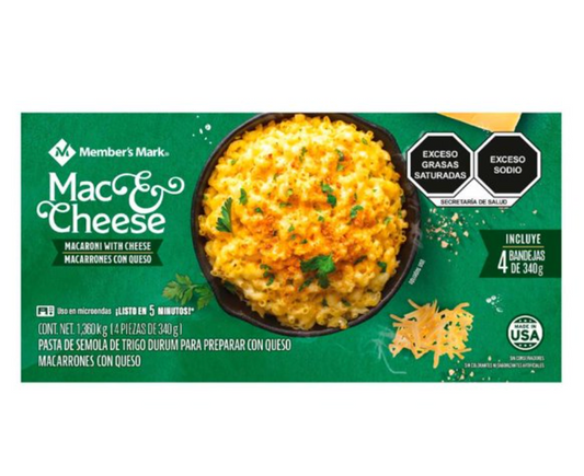 Macarrones con Queso Member's Mark 1.360 kg - .