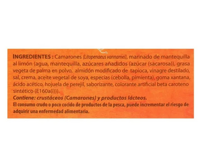 Camarones Marinados Member's Mark con Mantequilla al Limón 680 gr - .