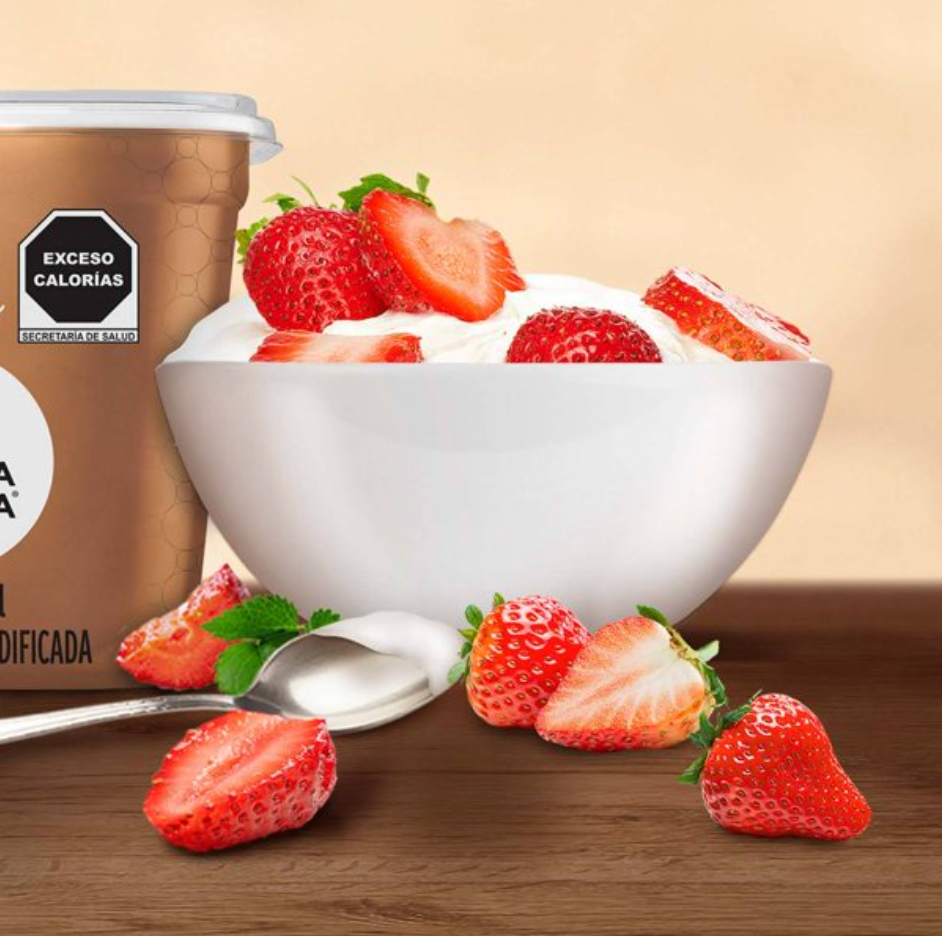 Crema Premium Acidificada Santa Clara 800 gr - .