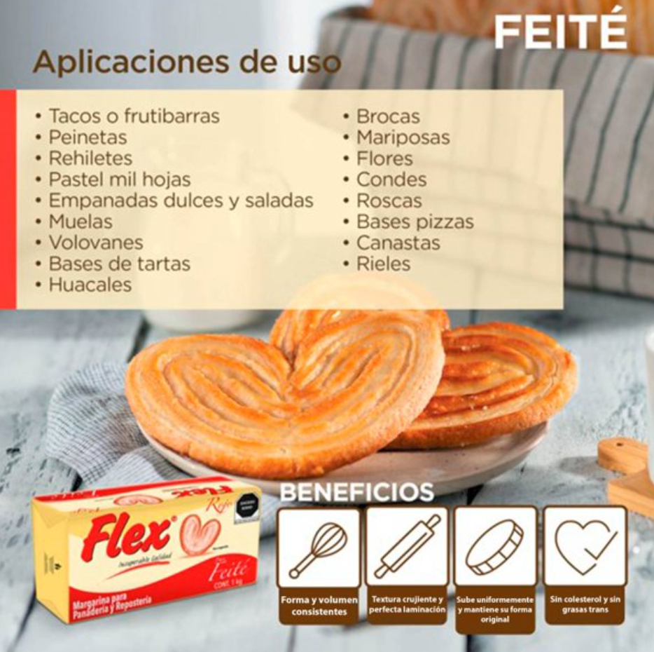 Margarina Flex Rojo 1 Kg - .