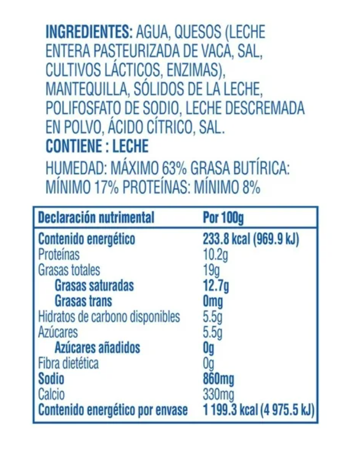 Queso Fundido La Vaca que Ríe 24 pzas de 19.25 g - .