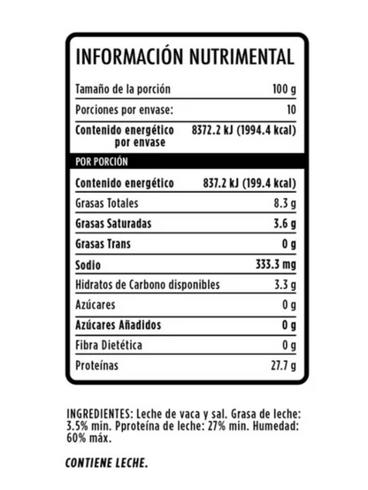 Queso Oaxaca Booli 1 kg - .