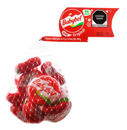 Queso Maduro Babybel 14 pzas de 20 g - .