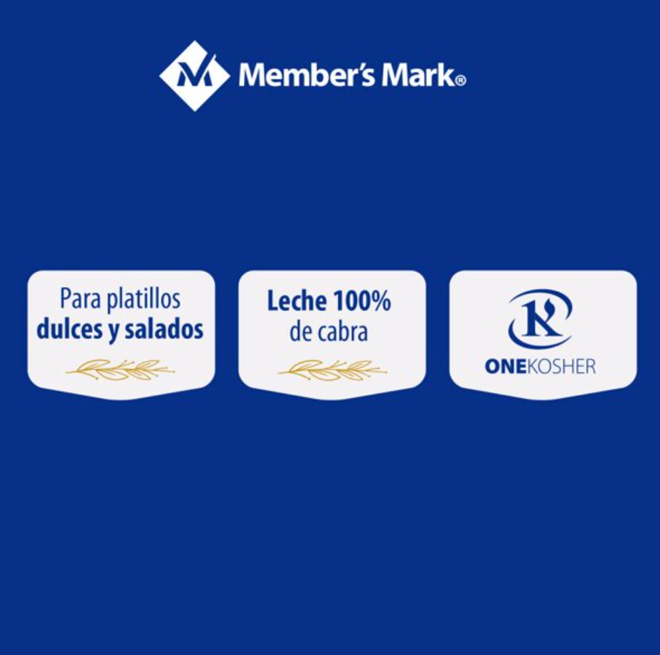 Queso de Cabra Member's Mark 500 g - .