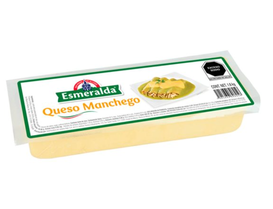 Queso Manchego Esmeralda 1.6 Kg - .