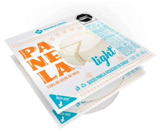 Queso Panela Member's Mark Light 2 pzas de 400 g c/u - .