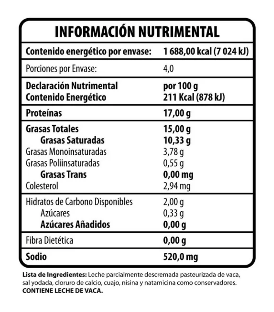 Queso Panela Member's Mark Light 2 pzas de 400 g c/u - .
