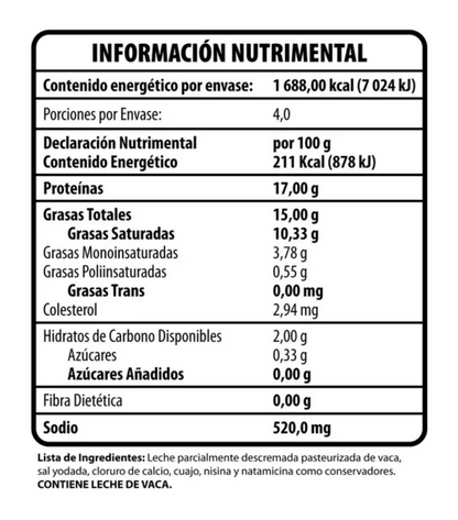 Queso Panela Member's Mark Light 2 pzas de 400 g c/u - .