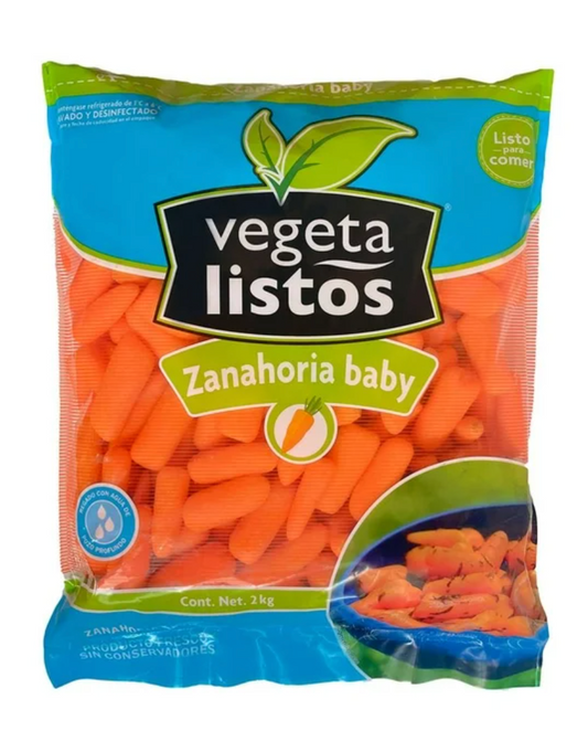 Zanahoria Baby VEGETALISTOS 2 kg - .