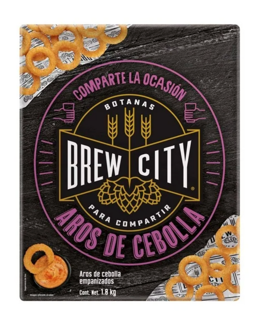 Aros de Cebolla Brew City 1.8 Kg - .