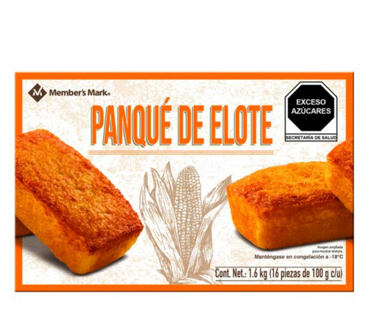 Panqué de Elote Member's Mark 16 Piezas - .