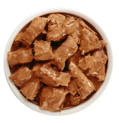 Alimento Húmedo para Perro Dog Chow PURINA Adultos Minis y Pequeños con Carne 20 pzas 100 g c/u - .