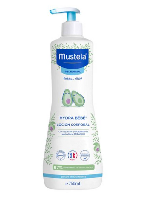 Loción Corporal Mustela Hydra Bebé 750 ml - .