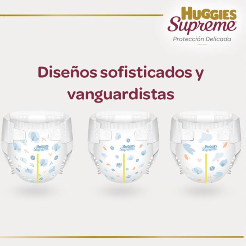 Pañales Huggies Supreme SUPREME Protección D - .