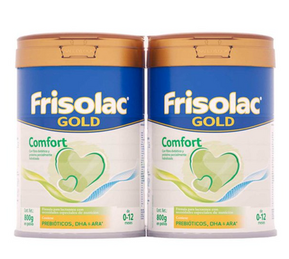 Fórmula Para Lactantes Frisolac Gold Comfort con 2 Latas de 800 g c/u - .