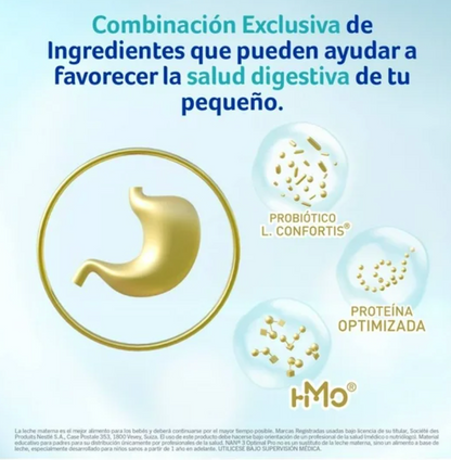 Alimento para Niños NAN Optimal Pro 4 con 2 Latas de 1.2 kg - .
