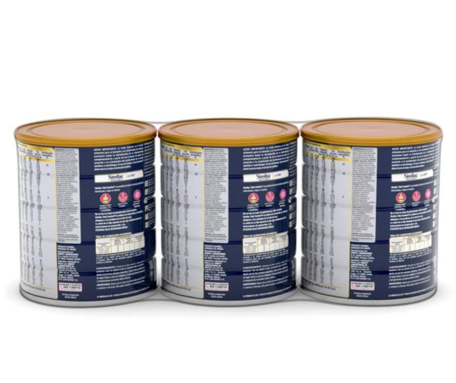 Fórmula Para Lactantes SIMILAC Etapa 1 3 pack de 800 g c/u - .
