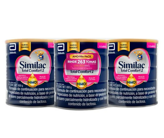 Fórmula de Continuación SIMILAC Etapa 2 3pack de 800g c/u - .