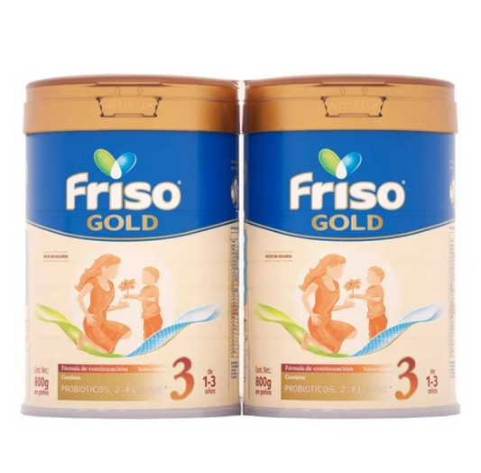 Fórmula de Continuación Friso Gold 2 Latas de 800 g c/u - .