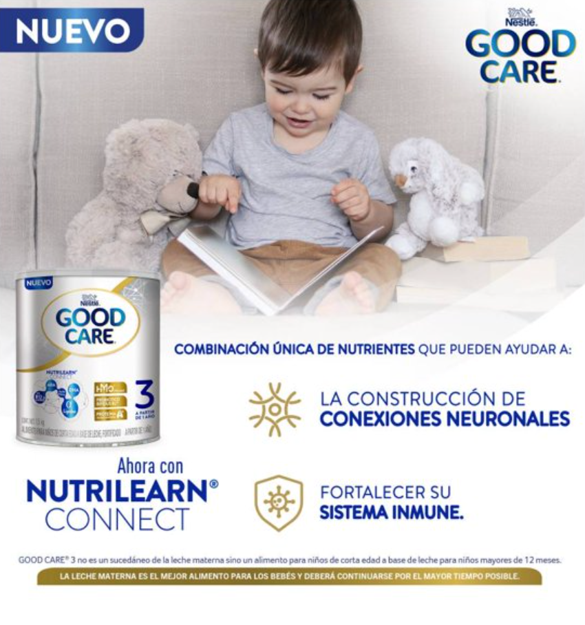 Fórmula Infantil Good Care Nestlé 2 Latas de 1.5 kg c/u