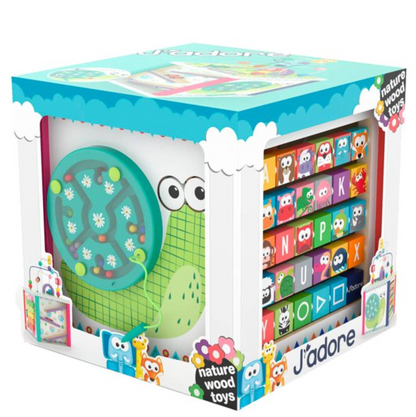 Cubo de Actividades J'adore Preescolar Caracol - .