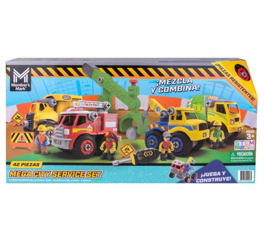 Set de Juego Member's Mark Mega City Service - .