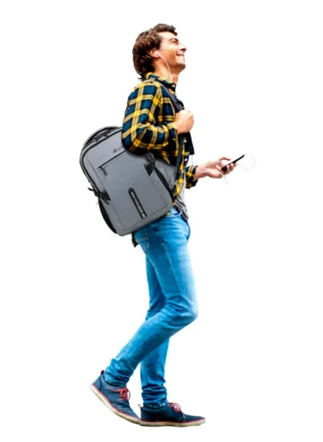 Backpack Aeropostale Portalaptop de 15" Gris - .