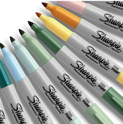 Set de Marcadores Sharpie Fine Earth Punta Fina con 30 pzas - .