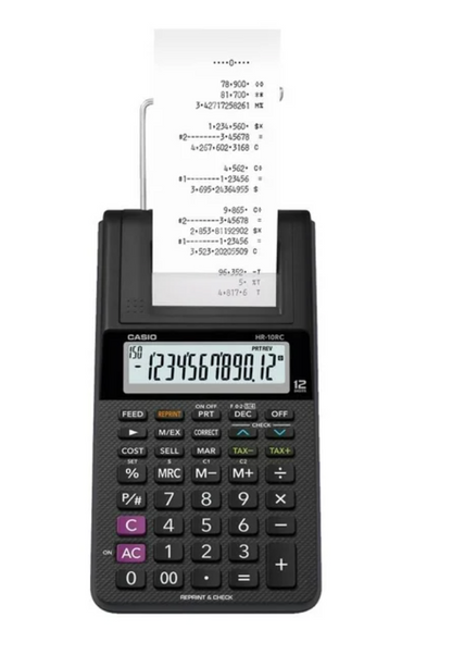 Sumadora Casio HR-10RC-WA-IC - .