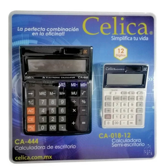 Pack de Calculadoras Celica 2 pzas - .