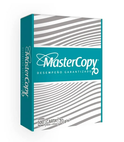Hojas de Papel Tamaño Carta Mastercopy Master70 con 5000 pzas - .