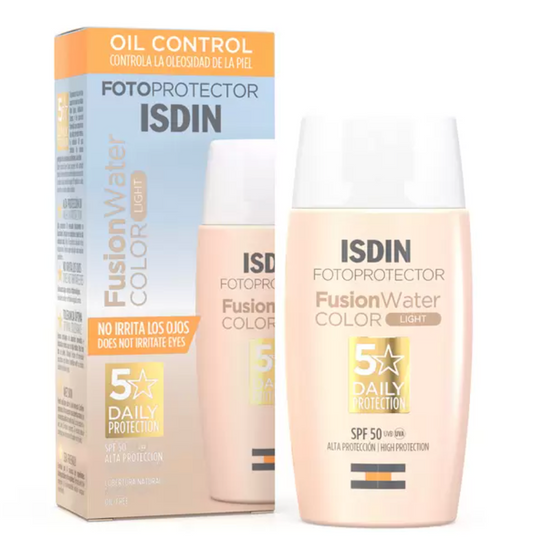 Isdin Fotoprotector Fusion Water Color Light FPS50+ 50ml - .