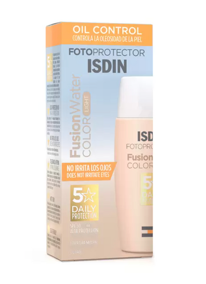 Isdin Fotoprotector Fusion Water Color Light FPS50+ 50ml - .