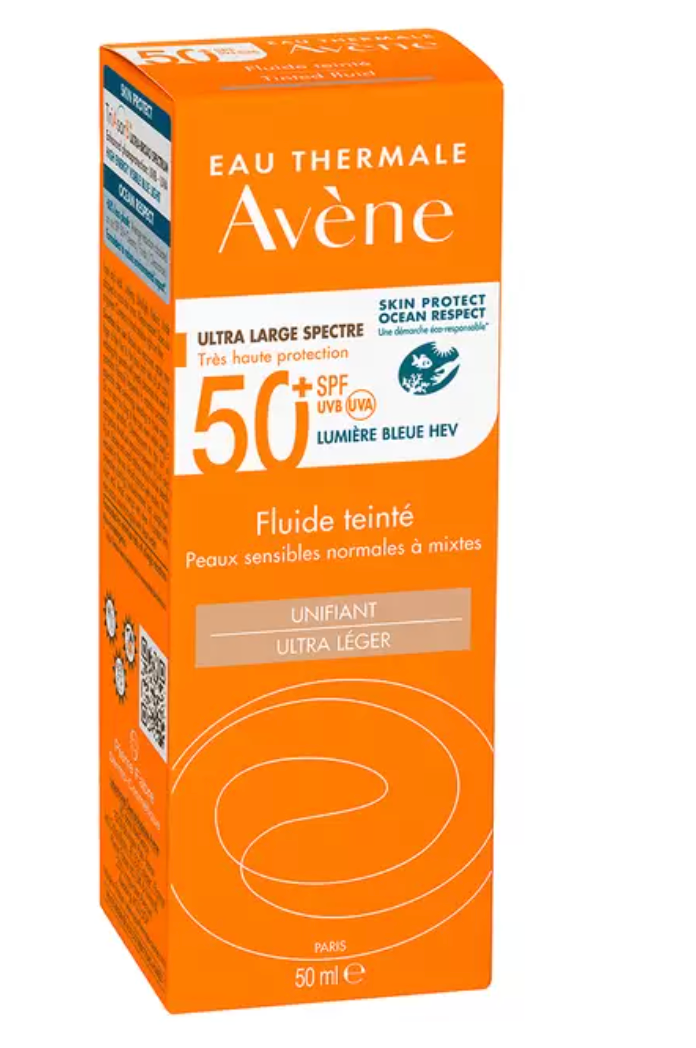Avène Maticante Fluido Solar con Color FPS 50+ 50 ml - KOZ