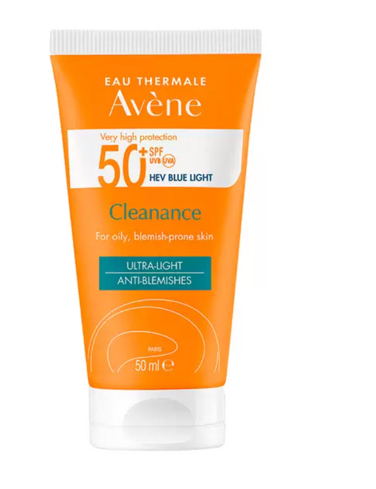 Avène Cleanance Protector Solar TriAsorB FPS 50+, 50ml - .