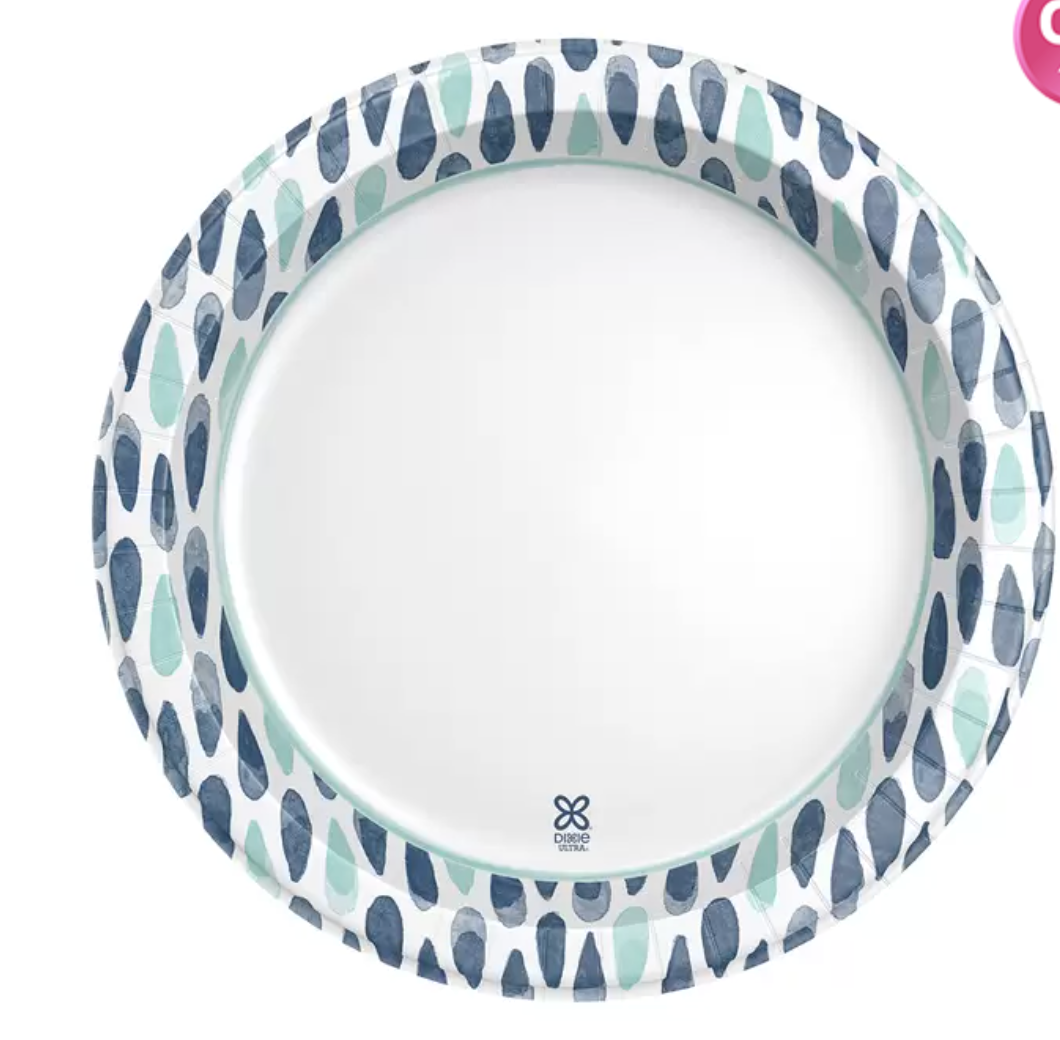 Dixie Ultra Platos de Papel 240 pzas de 21.5 cm - KOZ