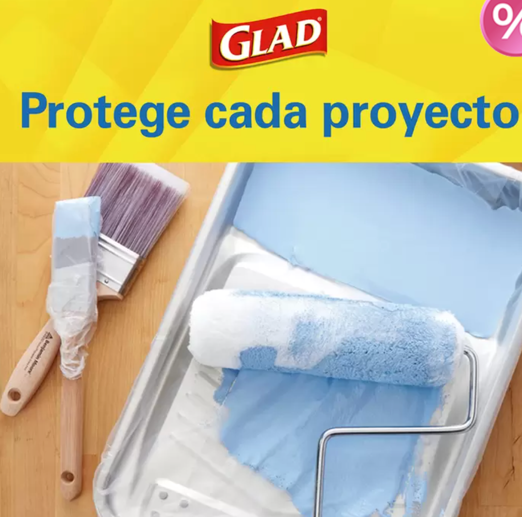 Glad Press'n Seal Plástico Adherente 3 piezas - .
