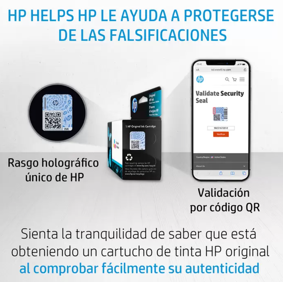 HP664 XL Cartucho de Tinta Negro - .