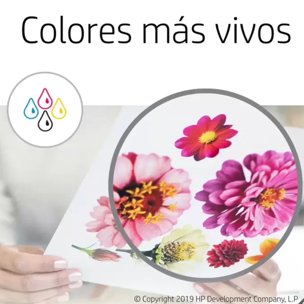 HP667 XL Cartucho de Tinta Tricolor - .