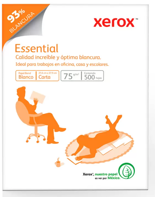 Xerox Papel Tamaño Carta Paquete de 500 Hojas - KOZ