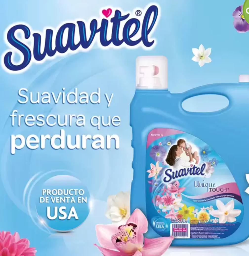 Suavitel Unique Touch Suavizante 8 L - .
