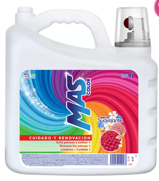 Mas Color Detergente Líquido 9 L - .