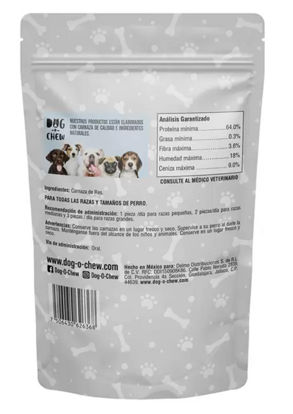 Dog O Chew Rollo de Carnaza para Perro 18 piezas - KOZ