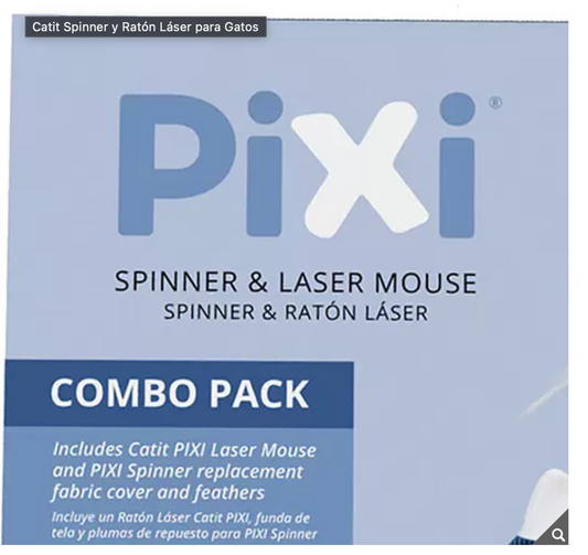 Catit Spinner y Ratón Láser para Gatos - .