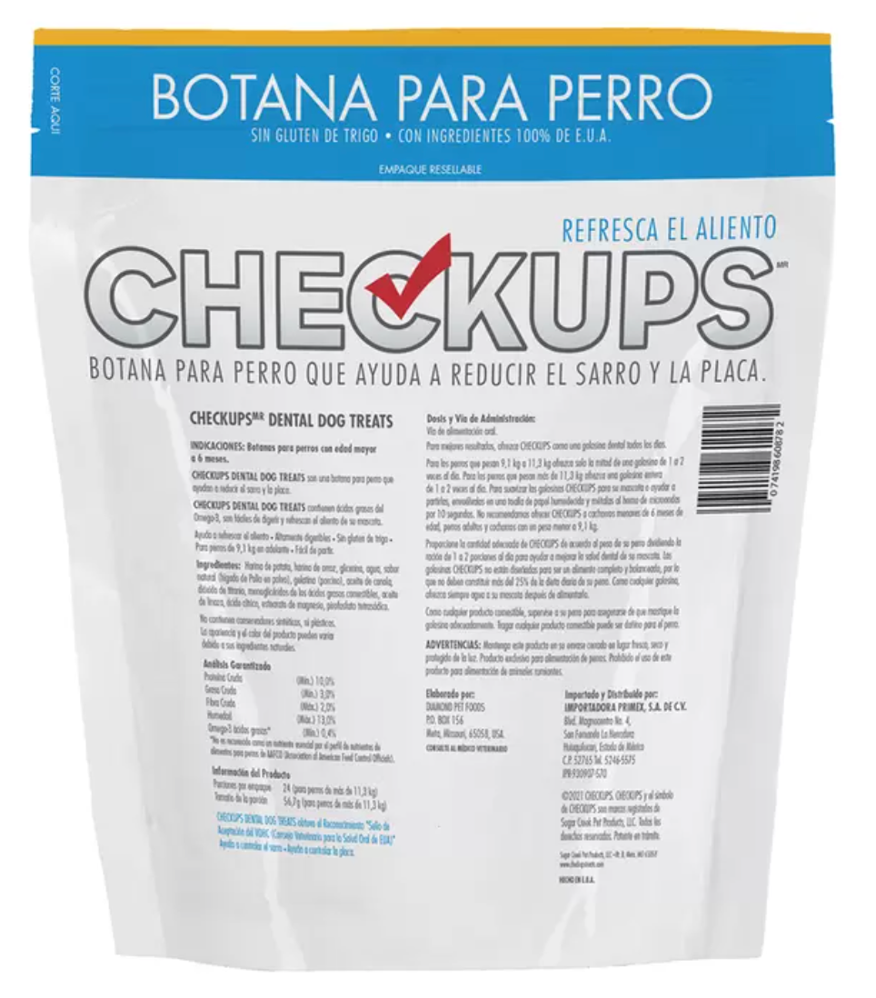 Checkups Premios para Perro 24 piezas - KOZ