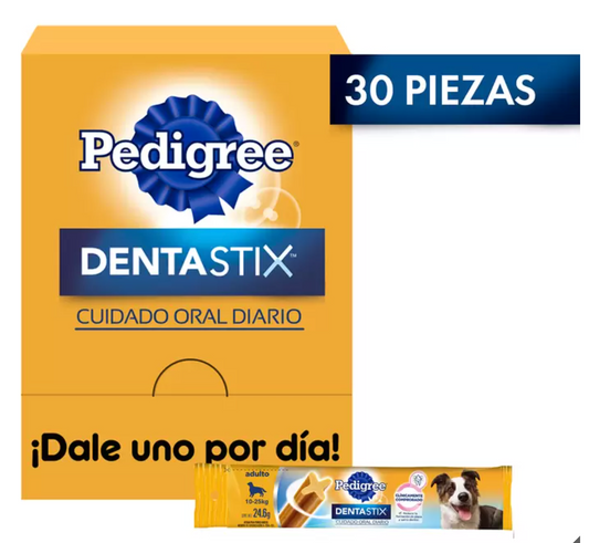 Pedigree Dentastix Cuidado Oral Diario 30 piezas - .