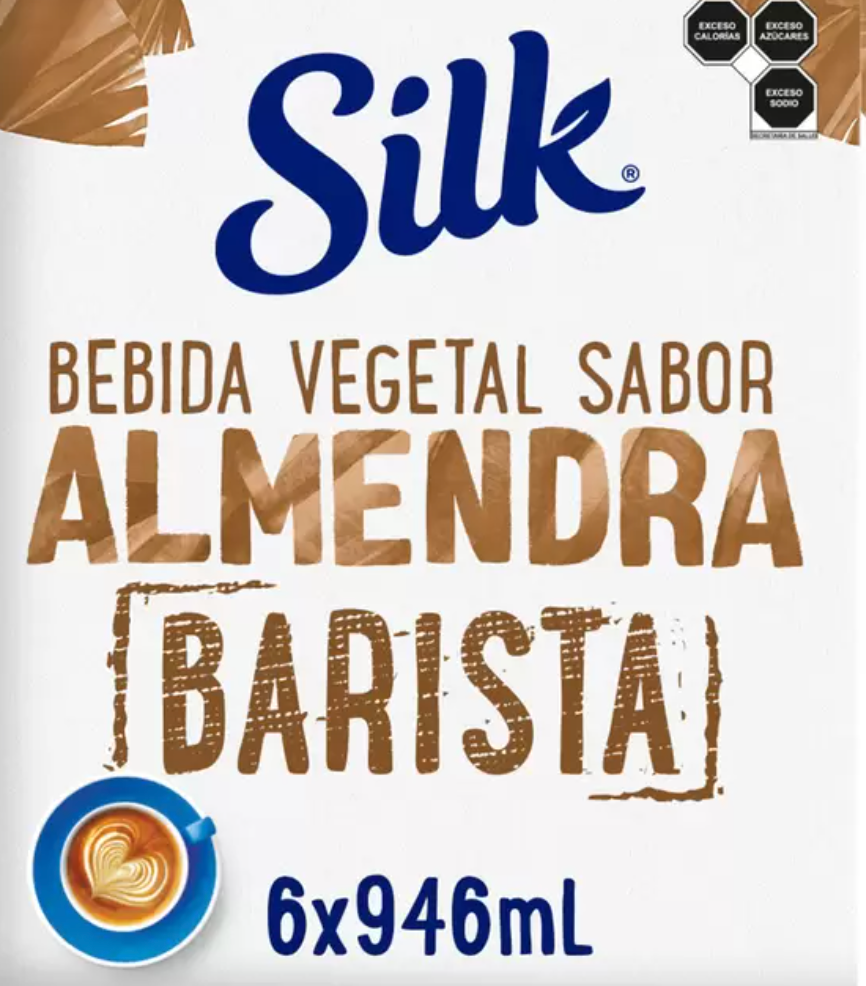 Silk Barista Bebida de Almendra 6 piezas de 946 ml - KOZ